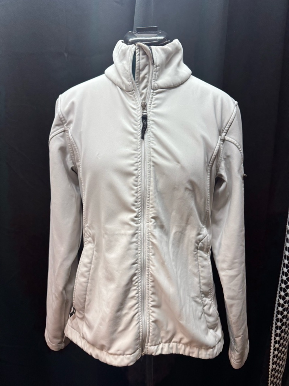 Spyder Women's off white Softshell Utility Jacket